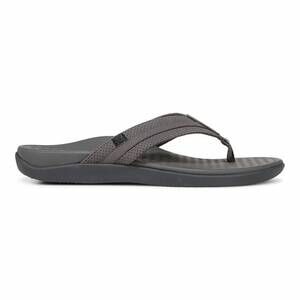 NEW VIONIC men's tide sandal in charcoal grey